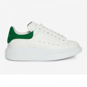Alexander McQueen Women Oversized Sneaker Shoes-Green