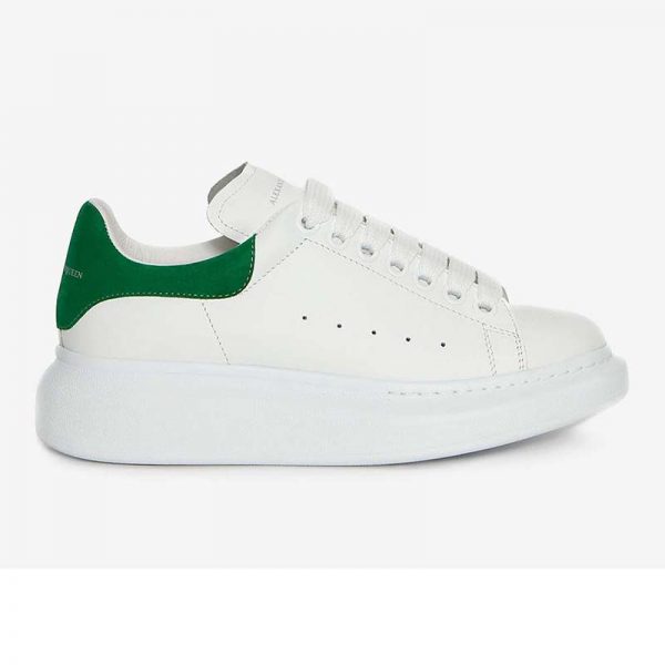 Alexander McQueen Women Oversized Sneaker Shoes-Green