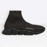 Balenciaga Unisex Speed Trainer Shoes Black