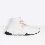 Balenciaga Women Shoes Speed Trainers 10mm Heel-White