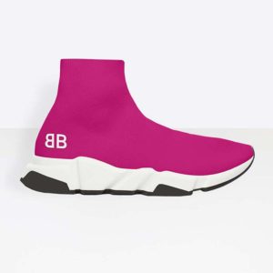 Balenciaga Women Speed Trainers Shoes Rose