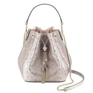 Bvlgari Women Serpenti Forever Bucket-Silver