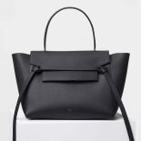 Celine Small Belt Bag in Smooth Calfskin Leather-Black
