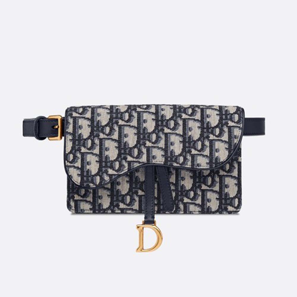 dior oblique saddle belt bag