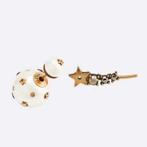 Dior Women Dior Tribales Earrings-Gold