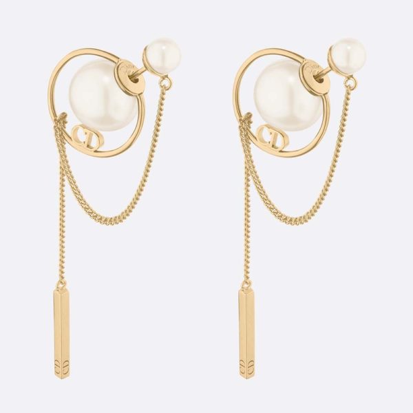 Dior Women Dior Tribales Earrings-White
