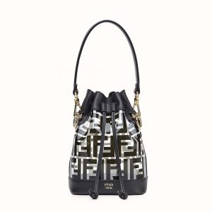 Fendi Women MON TRESOR PU Mini-Bag-Black