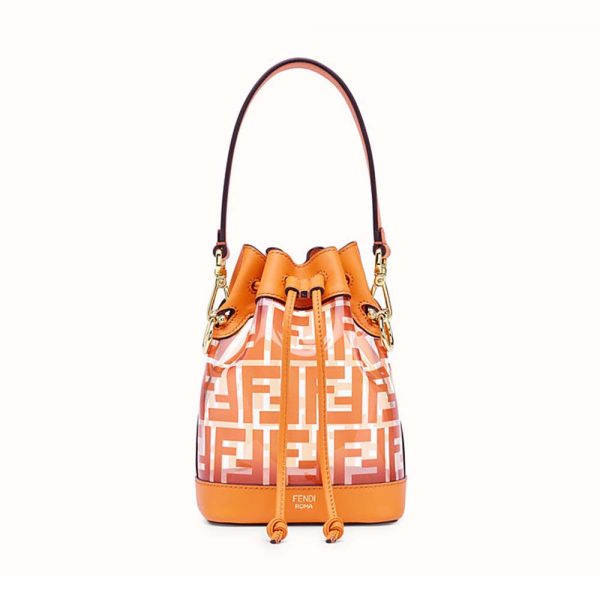 Fendi Women MON TRESOR PU Mini-Bag-Orange
