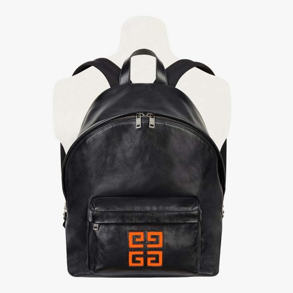 Givenchy Men 4G Backpack in Leather-Black