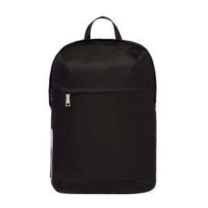 Prada Men Nylon Backpack-Black