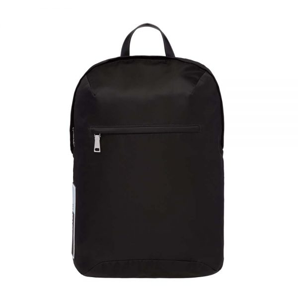 Prada Men Nylon Backpack-Black