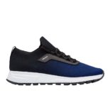 Prada Men PRAX 01 Knit Fabric Sneakers-Navy