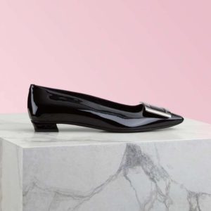 Roger Vivier Women Belle Vivier Pumps in Patent Leather-Black