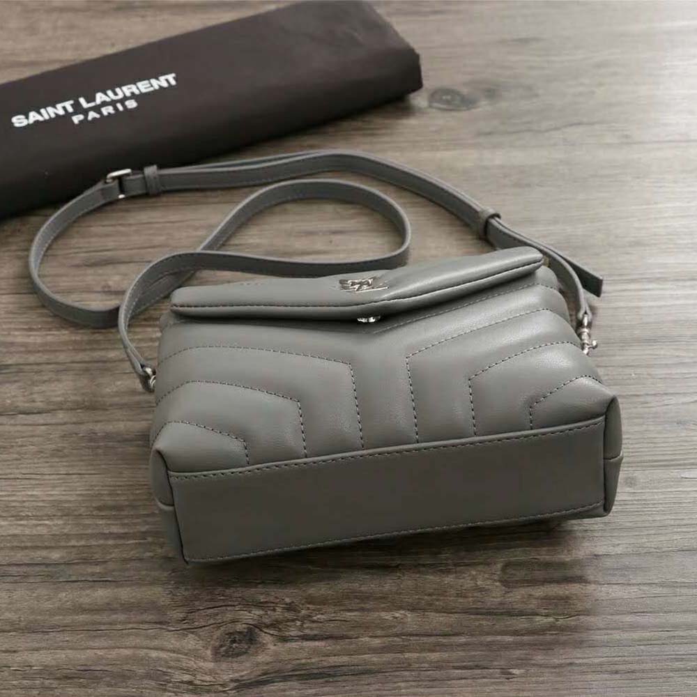 ysl loulou small grey