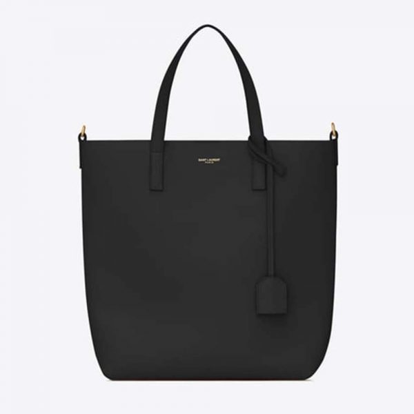 Saint Laurent YSL Women Saint Laurent Toy Shopping Supple-Black