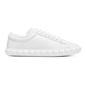 Stuart Weitzman Women The Fringiecoverstory Sneaker 25mm Heel Height-White