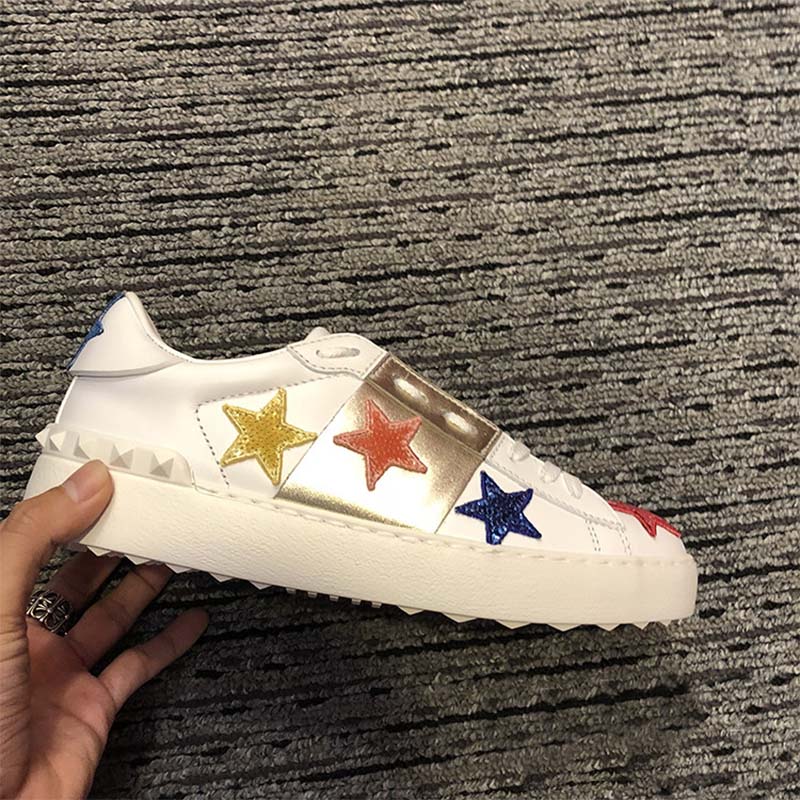 star sequin sneakers