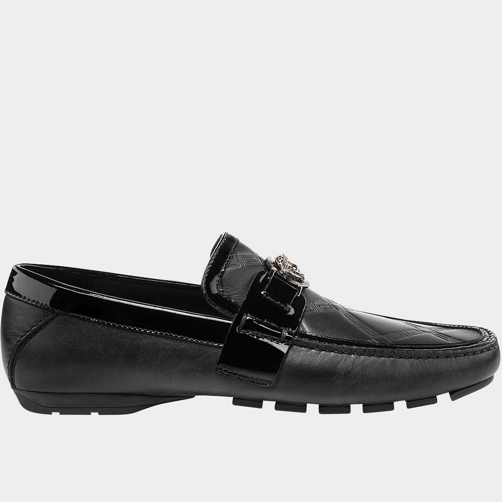 versace mens driving shoes