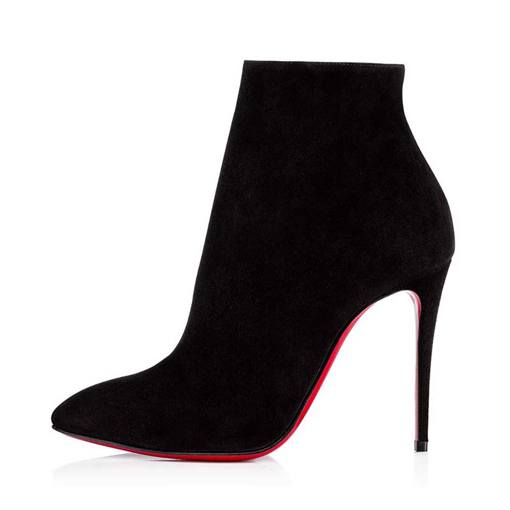 Christian Louboutin Women Shoes Eloise Booty 100 mm-Black