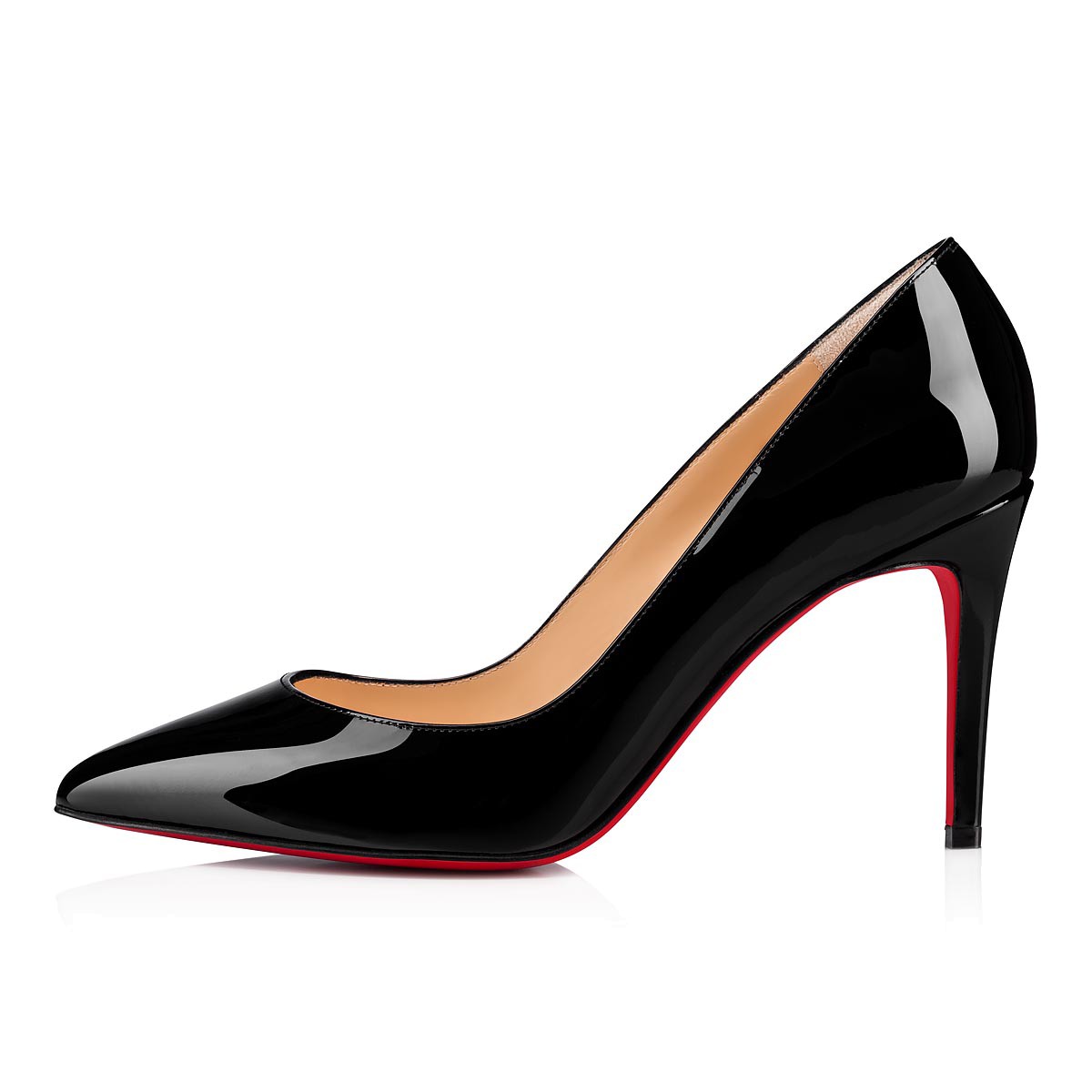 Christian Louboutin Women Shoes Pigalle 85 mm Heel Height-Black