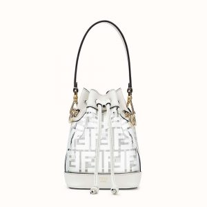 Fendi Women MON TRESOR PU Mini-Bag-White