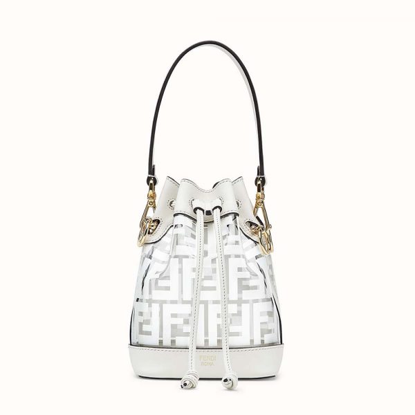 Fendi Women MON TRESOR PU Mini-Bag-White
