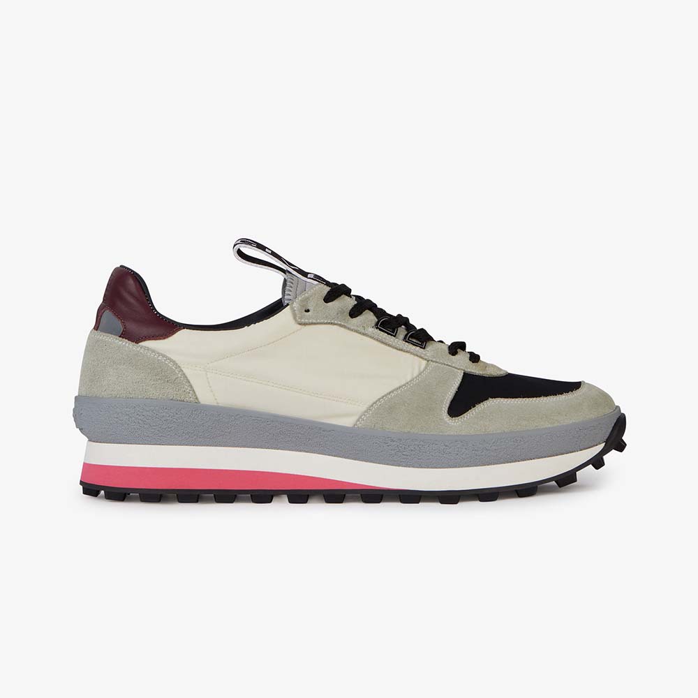 Givenchy Men Shoes Runner Sneakers in Suede, Leather and Nylon