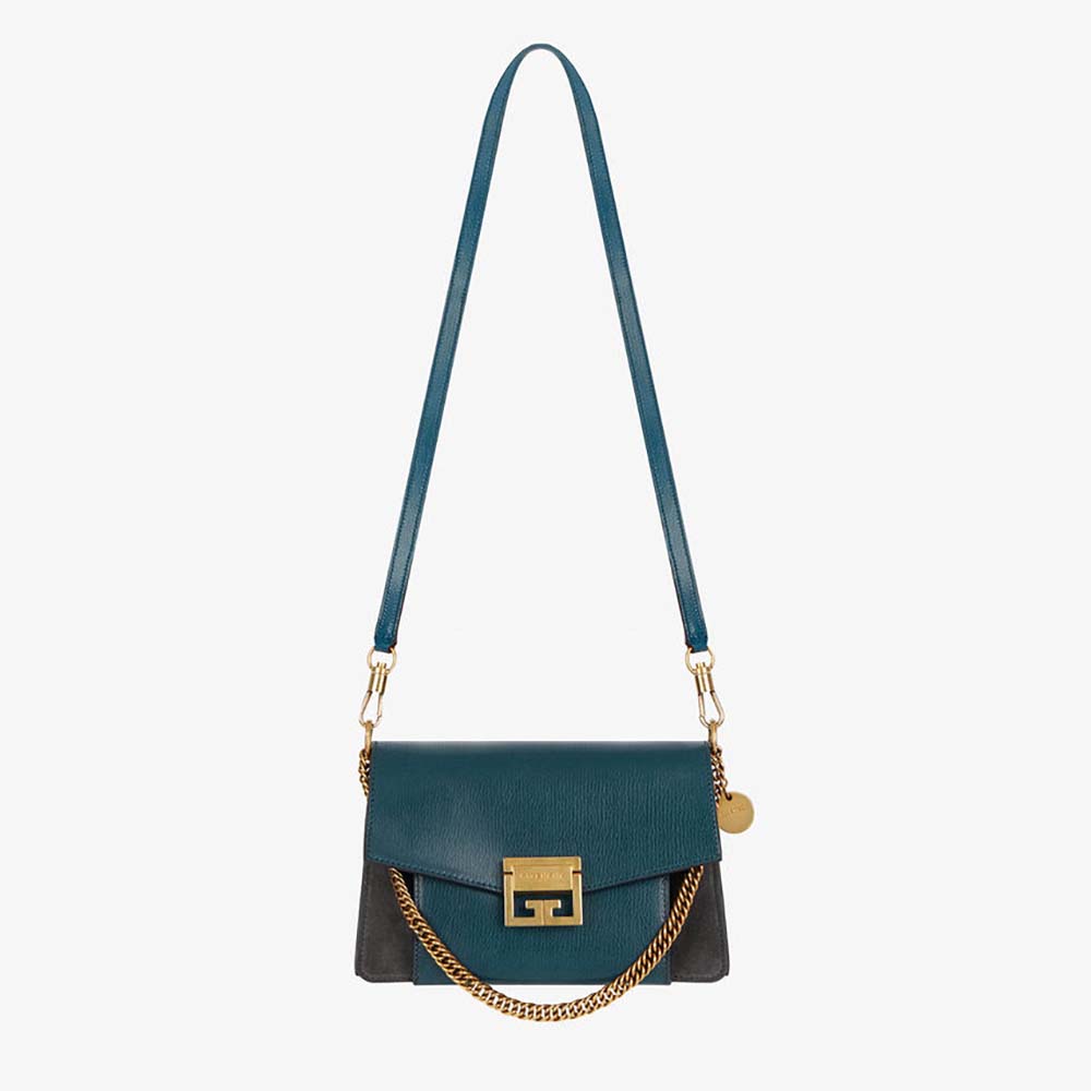 Givenchy Women Small Gv3 Bag in Leather and Suede