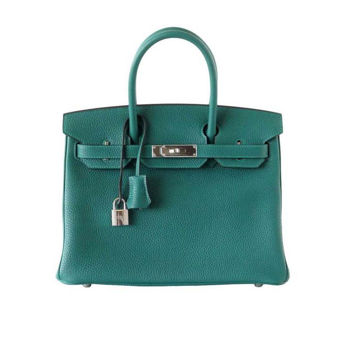 Hermes Birkin 25 Bag in Togo Leather with Gold Hardware-Dark Green 1 Hermes Birkin 25 Bag in Togo Leather with Gold Hardware-Dark Green