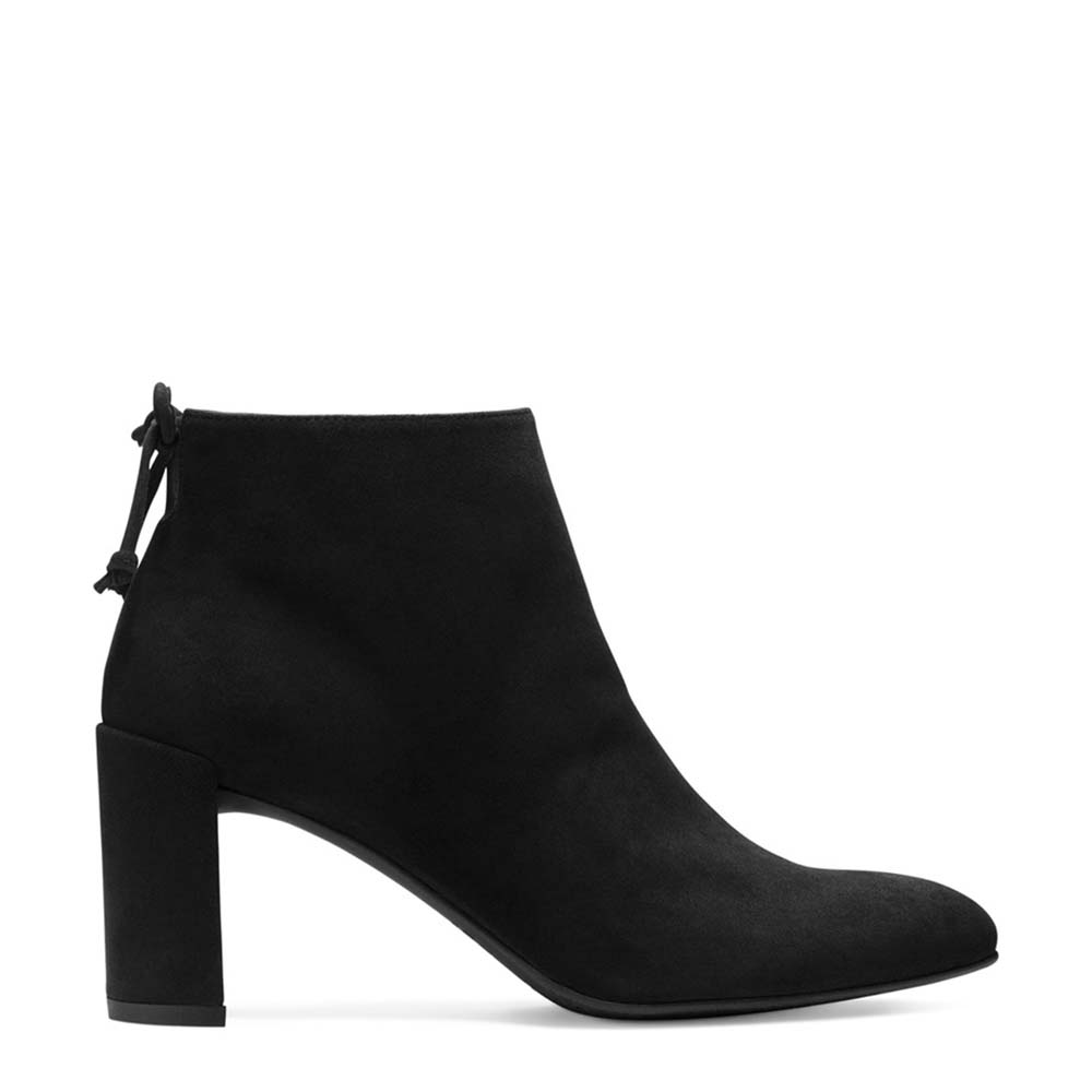 Stuart Weitzman Women Shoes The Lofty Bootie 80mm Heel-Black