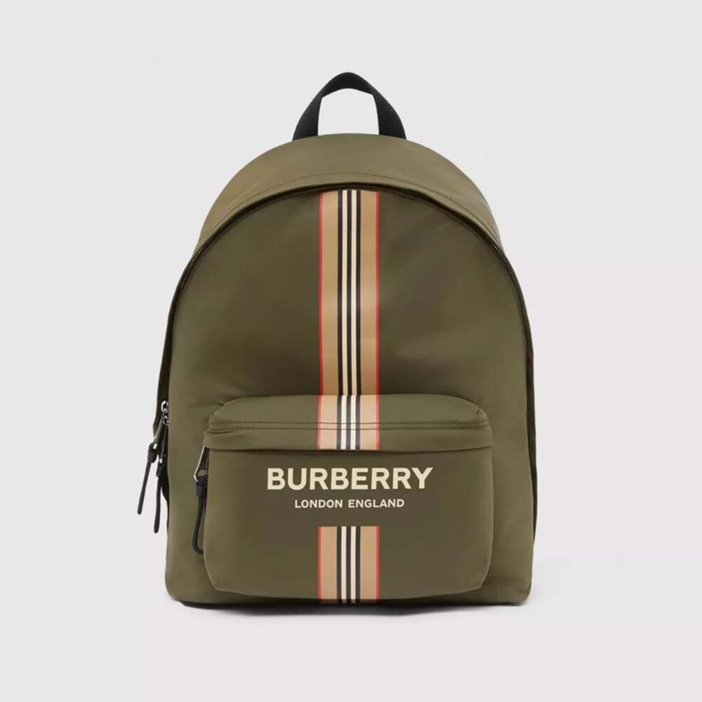 burberry green backpack