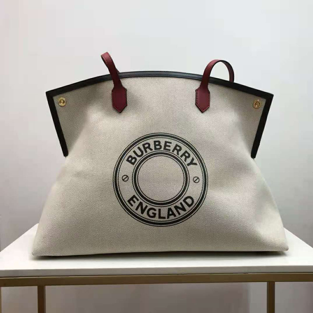 burberry large society tote