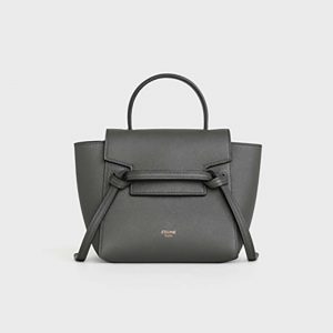 Celine Women Pico Belt Bag in Grained Calfskin