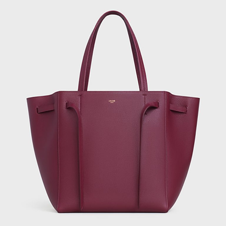 Celine Women Small Cabas Phantom in Soft Grained Calfskin