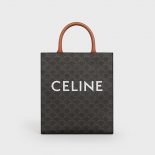 Celine Women Small Cabas Vertical in Triomphe Canvas
