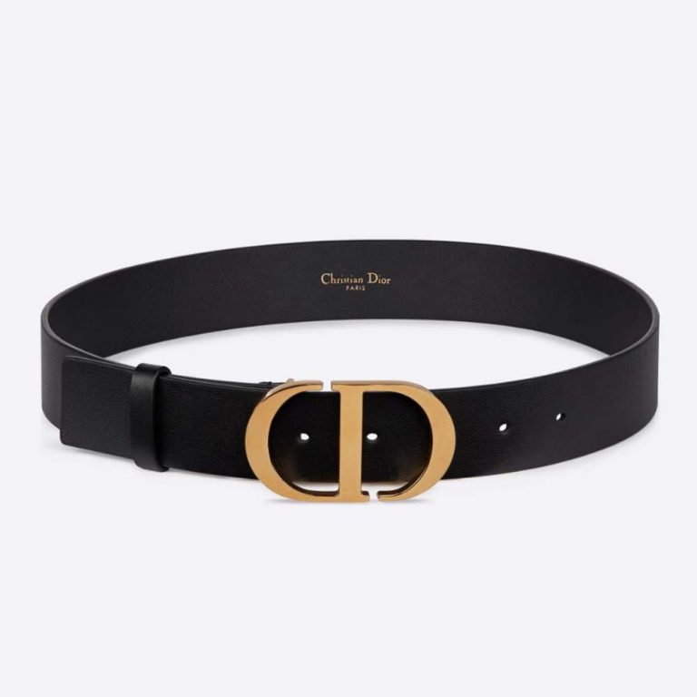 Dior Women 30 Montaigne Belt-Black