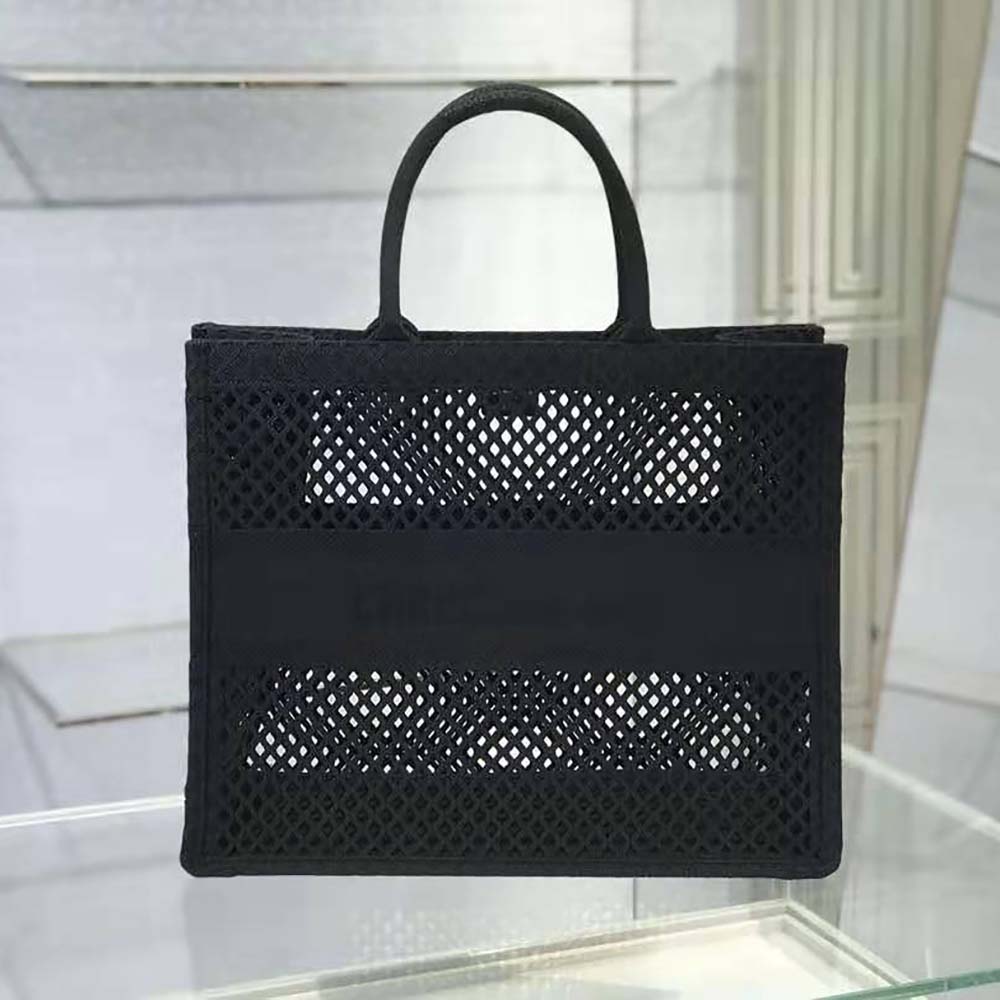 dior mesh tote