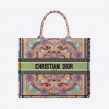 Dior Women Dior Book Tote Multicolor Dior In Lights Embroidery