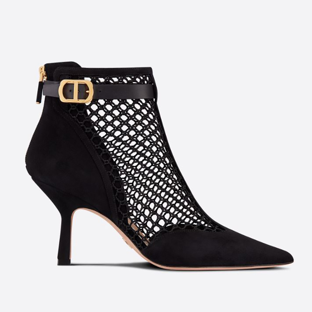 dior suede ankle boots