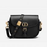 Dior Women Medium Dior Bobby Bag Grained Calfskin with Whipstitched Seams