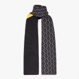 Fendi Women Multicolor Wool Scarf-Yellow