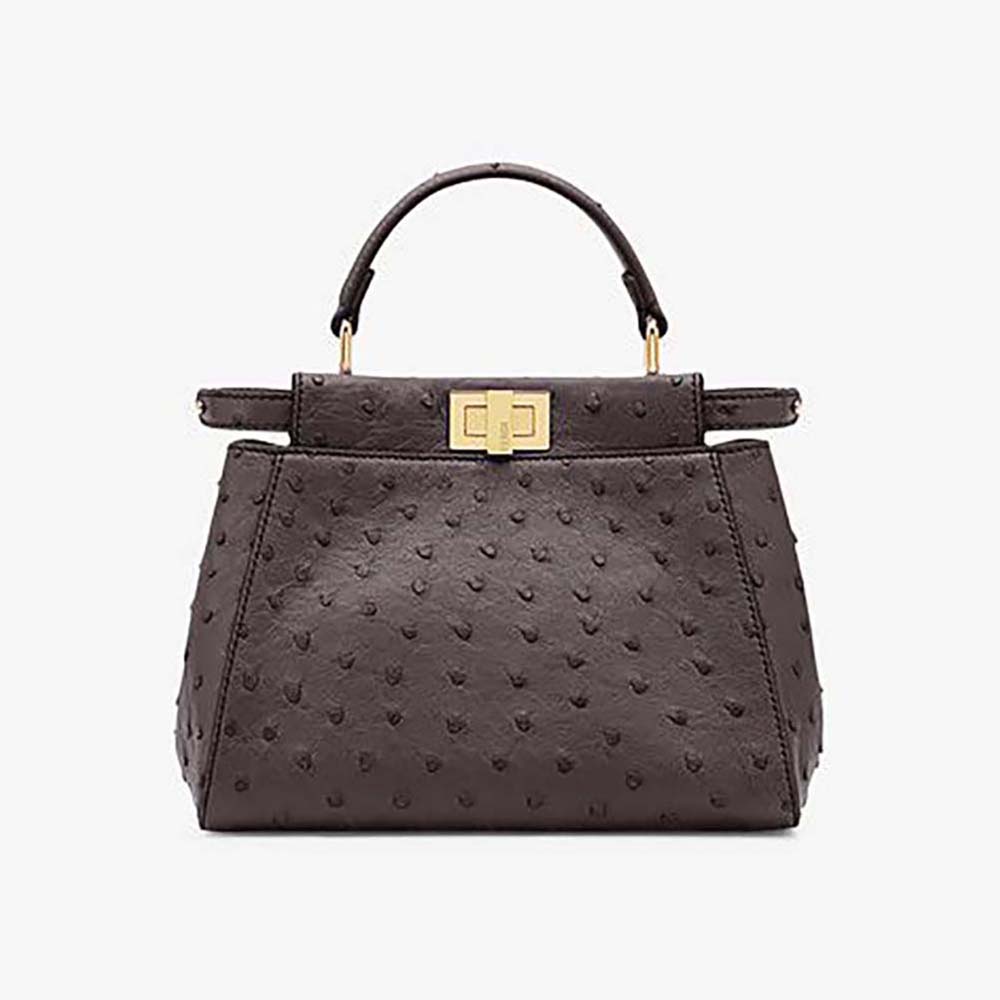 fendi peekaboo ostrich