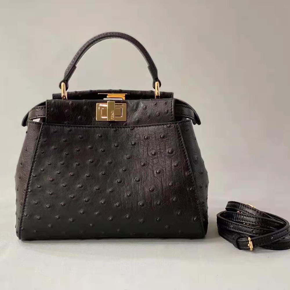 fendi ostrich bag