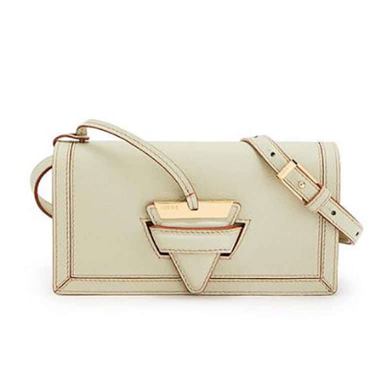 Loewe Women Mini Barcelona Soft Bag in Soft Grained Calfskin
