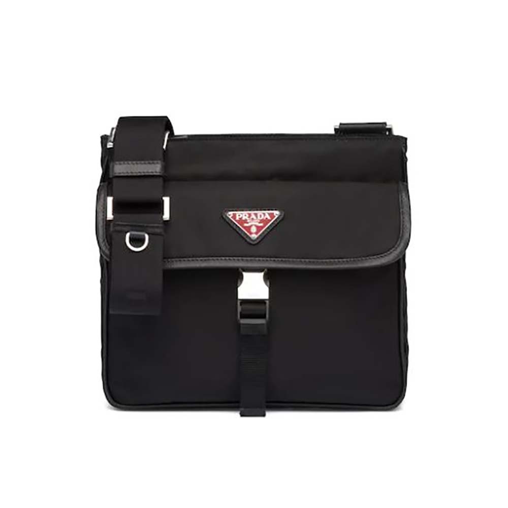 prada nylon crossbody bolsa men