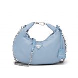 Prada Women Re-Edition 2006 Nylon Bag-Blue