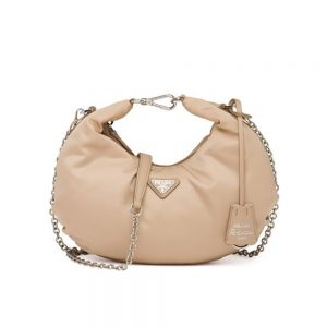 Prada Women Re-Edition 2006 Nylon Bag-Sandy
