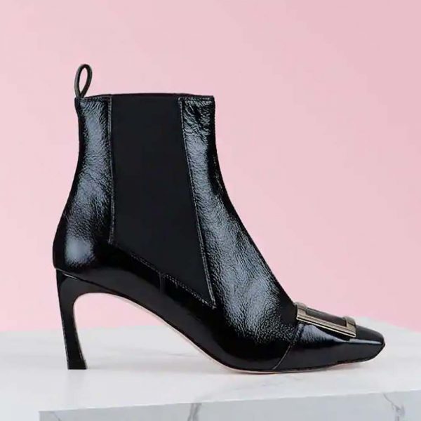 Roger Vivier Women Trompette Chelsea Boots in 6.5 cm Heel