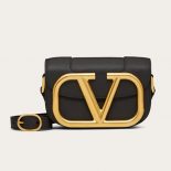 Valentino Women Small Supervee Calfskin Crossbody Bag