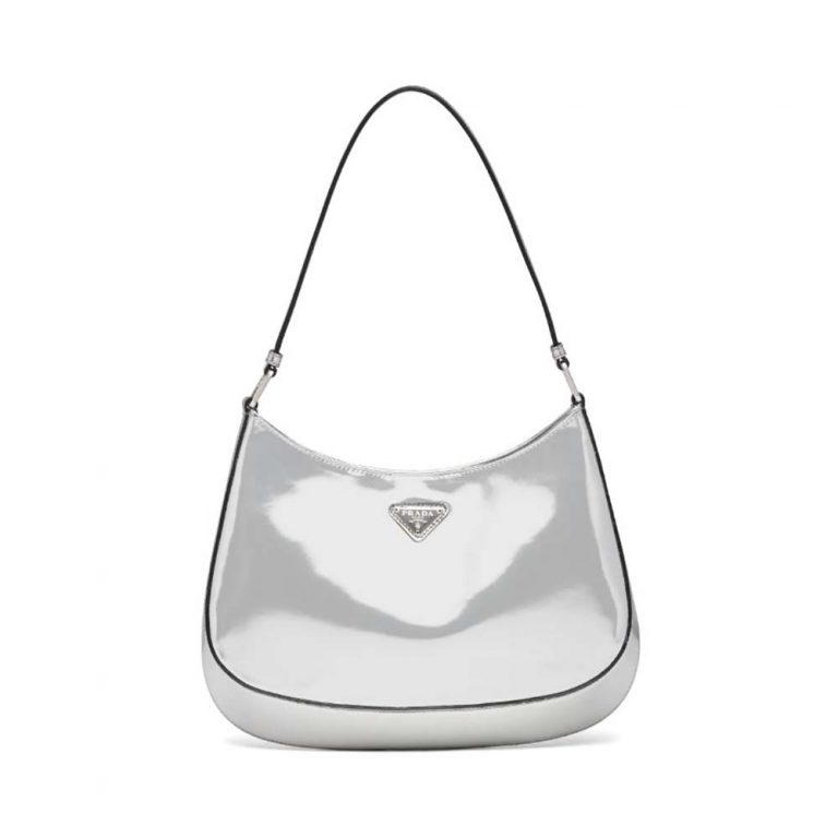 Prada Women Prada Cleo Brushed Leather Shoulder Bag